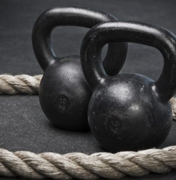 kettlebells