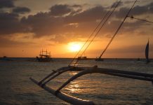 Vacation in Boracay for a month on a budget Boracay Sunset