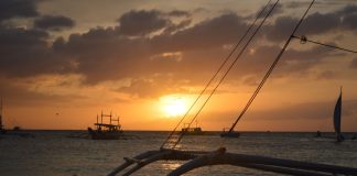 Vacation in Boracay for a month on a budget Boracay Sunset