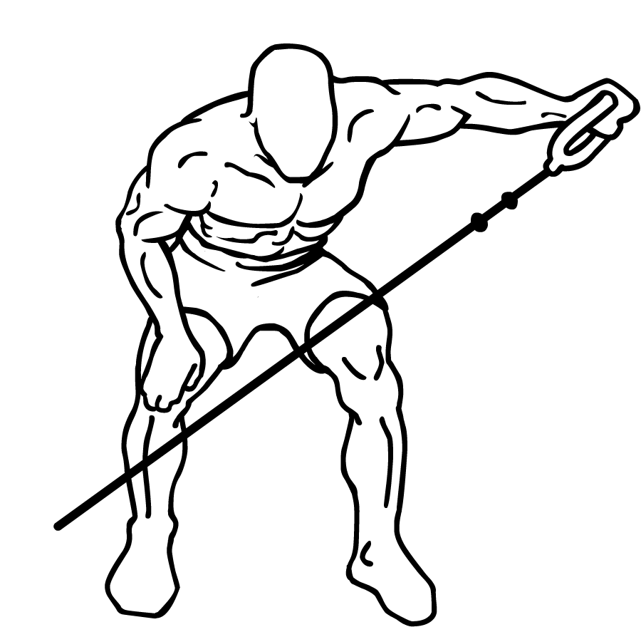 bent over cable lateral raises 1