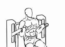 Bicep Curl with a Machine bicep curl 2