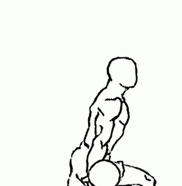 bicep curl lunge with bowling motion 2 1