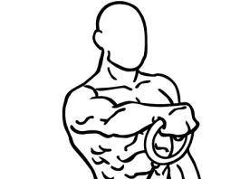 cable front raises 1