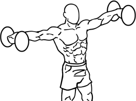 Lateral Dumbbell Raises 1