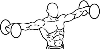Lateral Dumbbell Raises Lateral Dumbbell Raises 1