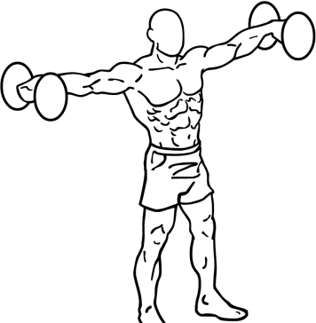 Lateral Dumbbell Raises 1
