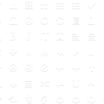glyphicons halflings white