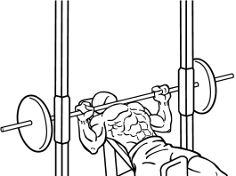 Smith Machine Bench Press 2