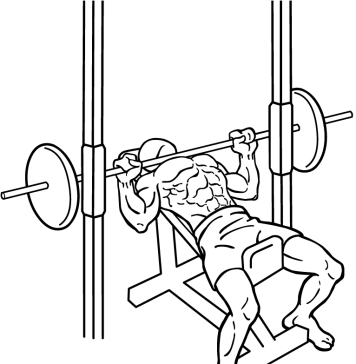 Smith Machine Bench Press 2