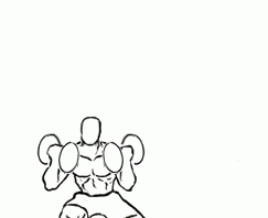 Lateral Lunge with Bicep Curl using Dumbbells 2