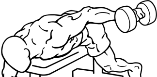 Lying One-Arm Rear Lateral Raise lying one-arm rear lateral raise 1