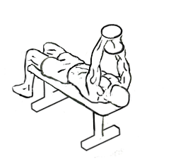 lying triceps extension 2 2