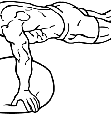 Bosu ball Push Up 1