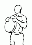 Reverse Plate Curls with Weight Reverse Plate Curls with Weight 2