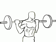 Rocking Standing Calf Raise with Barbell Rocking Standing Calf Raise with Barbell 1