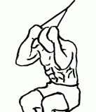 Seated Ab Crunch with Cable Seated Ab Crunch with Cable 1