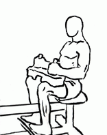 Seated Calf Raise using Machine 1