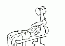 Single Arm Supinated Triceps Extension with Dumbbell Single Arm Supinated Triceps Extension with Dumbbell 2