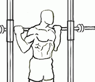 Smith Machine Reverse Calf Raise Smith Machine Reverse Calf Raise 1