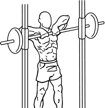 Smith Machine Upright Row 1