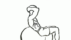 Stability Ball Abdominal Crunch Stability Ball Abdominal Crunch