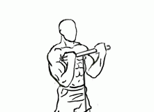 Standing Biceps Curl with Cable Standing Biceps Curl with Cable 2