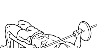 Wide Grip Decline Bench Press Wide Grip Decline Bench Press 2