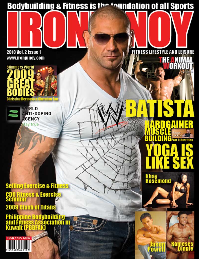 Ironpinoy Magazine Batista Cover