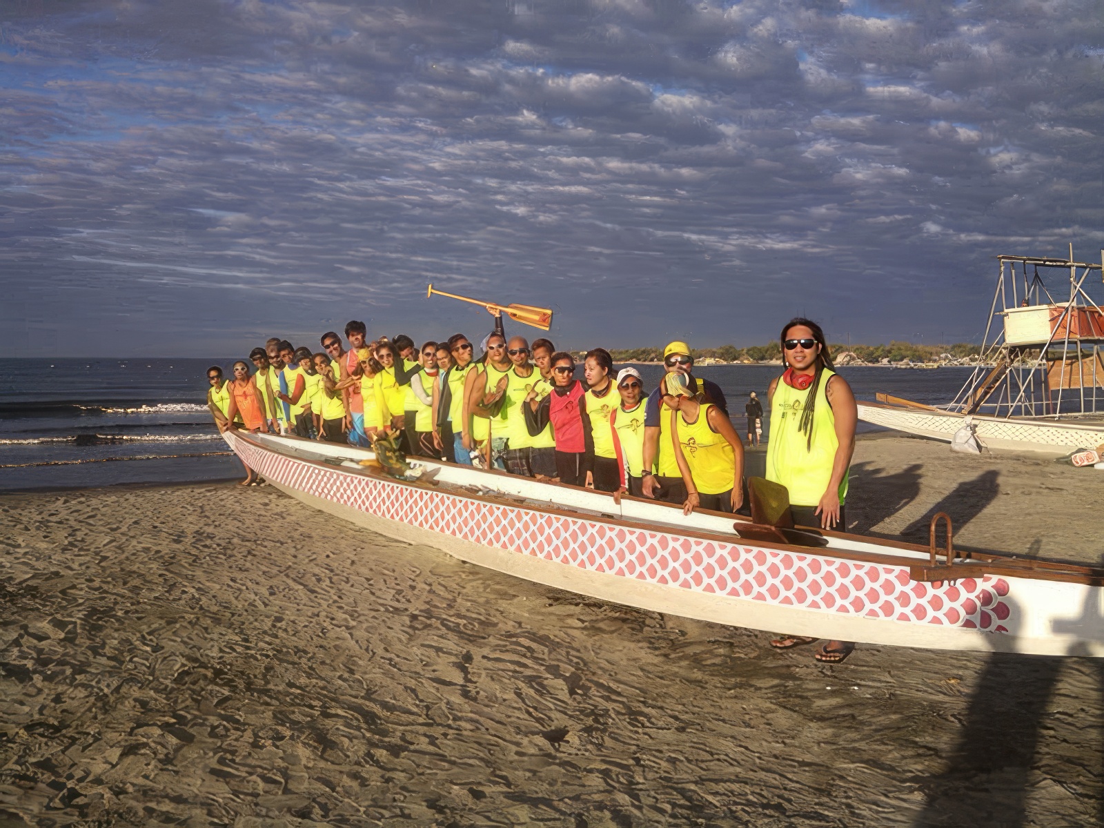 Boracay All Stars Dragon Boat Team in Ilocos Sur