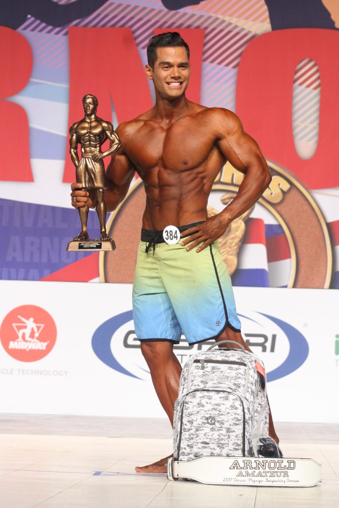 Men’s Physique Overall Winner Geder Gomes of Brasil 384 Photo by Carl Wade
