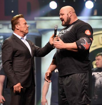 Strongman winner Brian Shaw Photo by Oliver Hamlin WEB