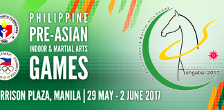 Philippine Pre-Asian Indoor & Martial Arts Games HEADER