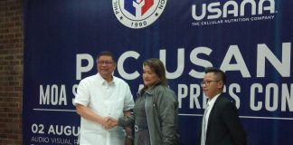 PSC-PSI and USANA joined forces to help Filipino Athletes PSC USANA partnership