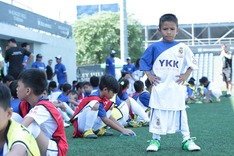 Kids from Marawi Metro streets and Batangas lakeshore towns benefit from YKK Real Madrid Foundation football clinics 7