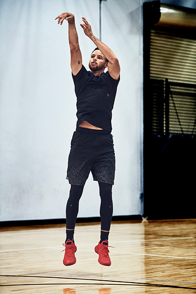 Train like Stephen Curry with Under Armour Rush & Recovery