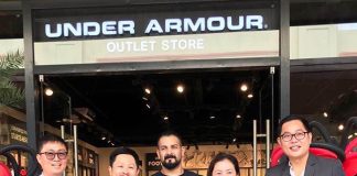 Under Armour great deals this Holiday Season! Under Armour held its grand outlet opening at Acienda Designer Outlet.