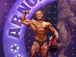 Alex Cambronero earned his first career win in the IFBB Pro League