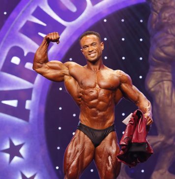 Alex Cambronero earned his first career win in the IFBB Pro League