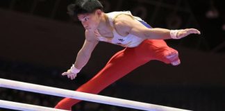 Carlos Yulo becomes first Pinoy gymnast to win gold at World Championships Carlos Yulo Courtesy: International Gymnastics Federation Twitter