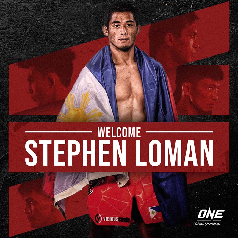 Team Lakay Head Coach Mark Sangiao confirmed late Tuesday night that his ward, Stephen Loman has joined ONE Championship.