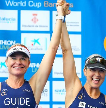 As one of the world's top para triathlete, Amy Dixon is always looking forward. Even though an autoimmune disorder has taken away most of her ability to see, she has an extraordinary vision for reaching her goals.