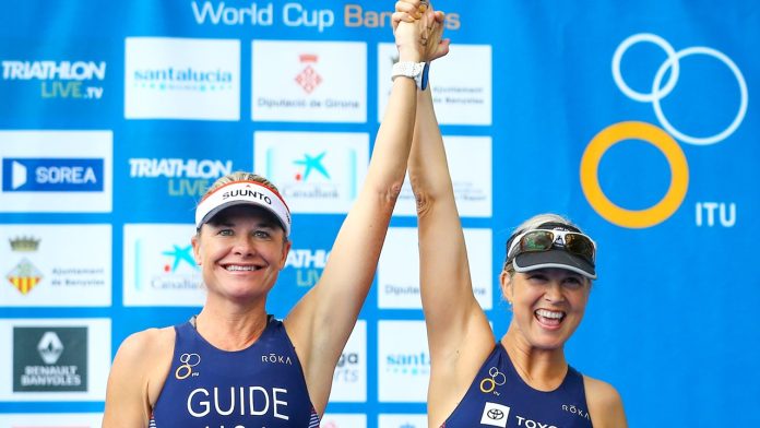 As one of the world's top para triathlete, Amy Dixon is always looking forward. Even though an autoimmune disorder has taken away most of her ability to see, she has an extraordinary vision for reaching her goals.