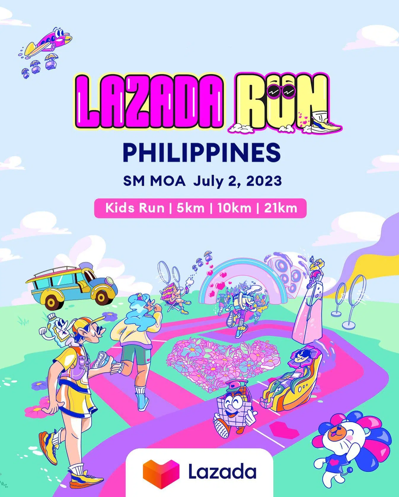 Get started on your fitness journey without breaking the bank! Enjoy discounted rates on the Lazada Run during Lazada’s 6.6 Wow Sulitipid Sale