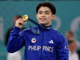 2 time Olympic Gold Medalist Carlos Yulo