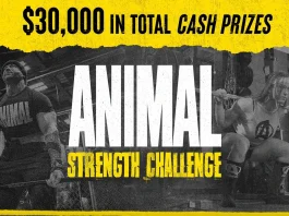 Join the Animal Strength Challenge to showcase your personal power and lifting creativity. Compete to win over $10,000 in prizes. Enter by submitting your personal best in any of the three major lifts: squat, bench press, or deadlift.