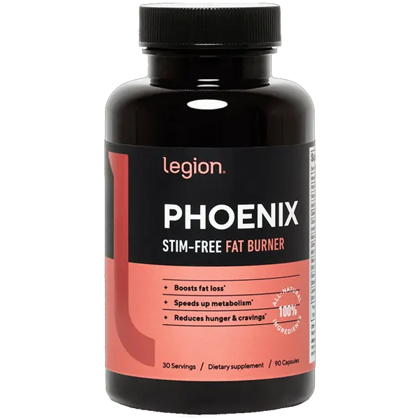 Top Fat Burners of 2024 for a Shredded Physique 3 Legion Phoenix Stim-Free Fat Burner