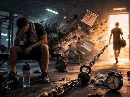 Fitness burnout by beginners