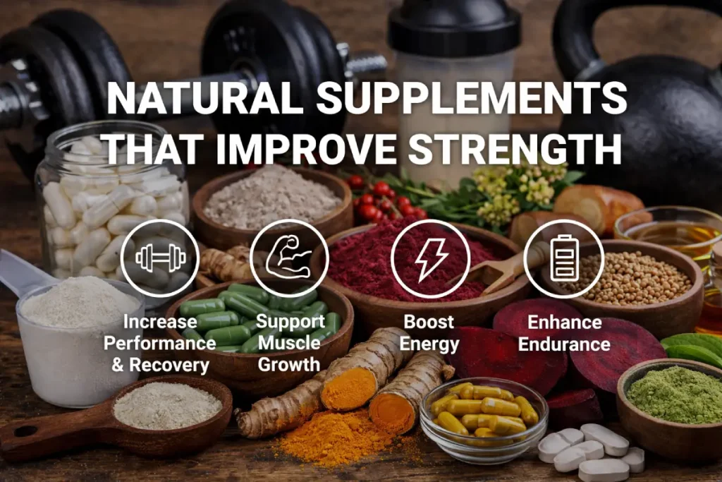 Natural supplements for strength and energy