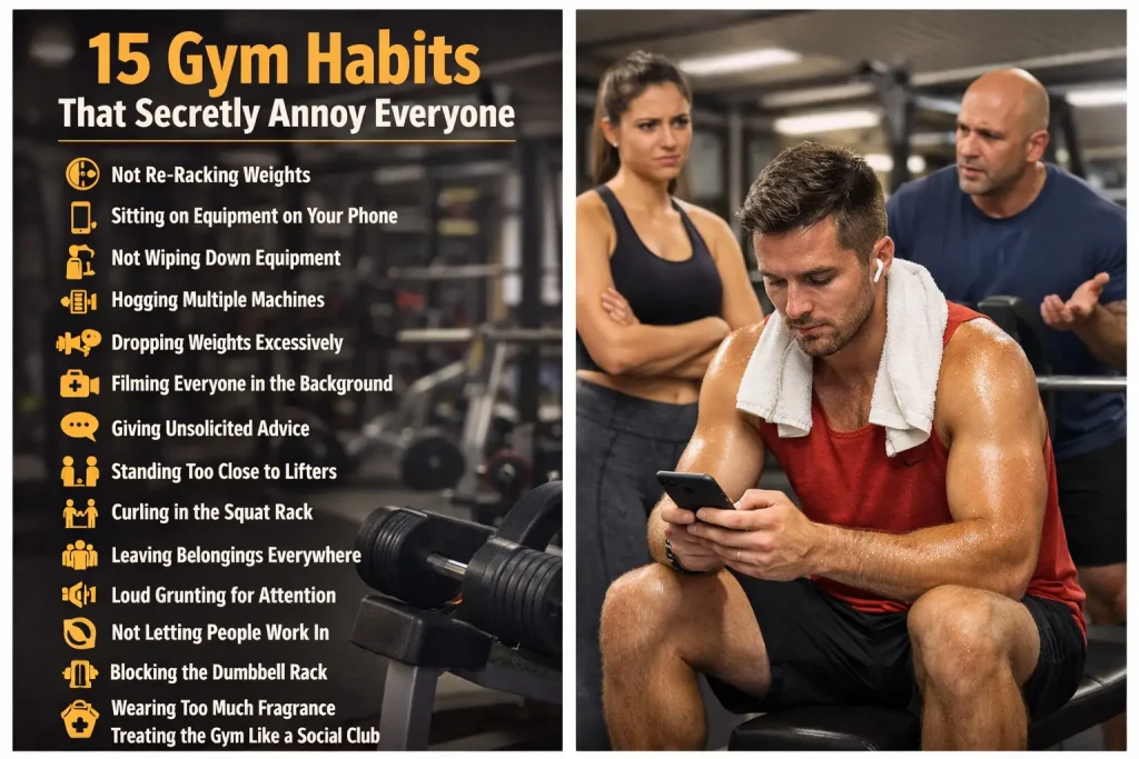 15 Gym habits that secretly annoy everyone