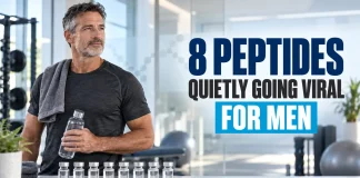 8 Peptides Quietly Going Viral for Men: What the Evidence Actually Says peptides for men